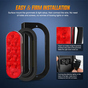 Nilight light beside license plate showing compact 6-inch scale and fitment benefit