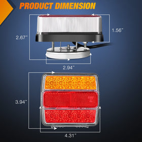 Nilight side-by-side size comparison showing compact design and portability