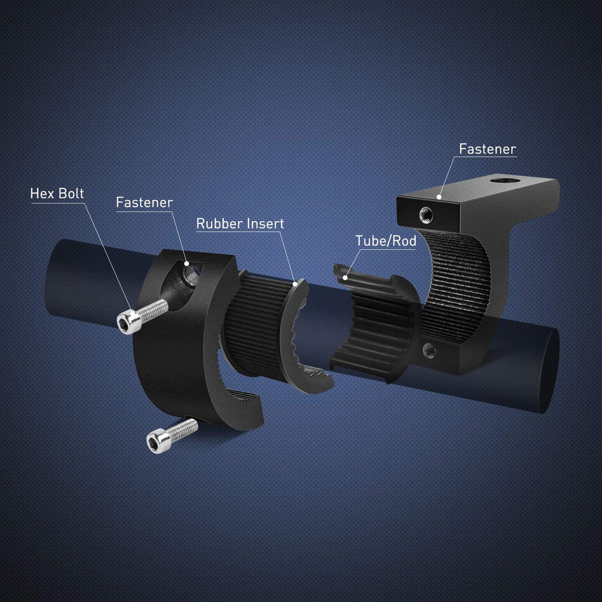 Nilight next to wrench for scale showing lightweight, tool-friendly installation