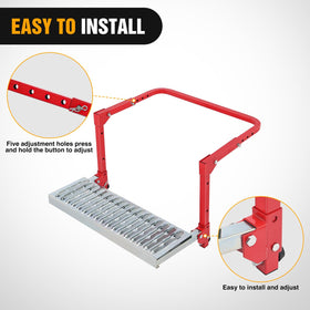 Nilight non-slip surface with tape strips for improved traction