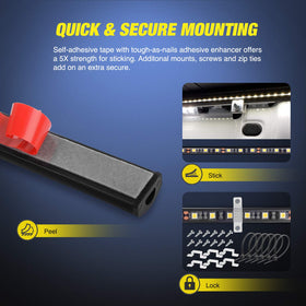 Nilight on/off switch and splitter cable showing easy electrical hookup