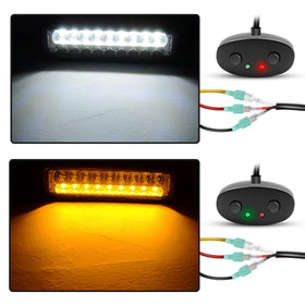 Nilight switch mounted on vehicle dash highlighting low-profile install and simple control