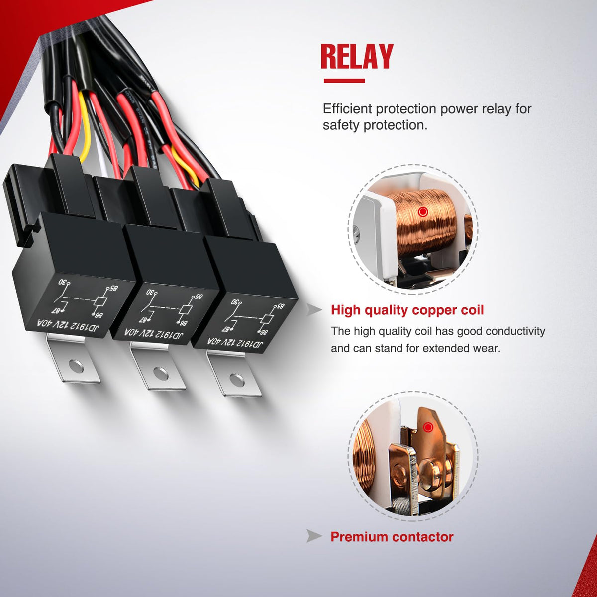 Nilight laser‑etched rocker switch surface detail resisting fade for long‑term use