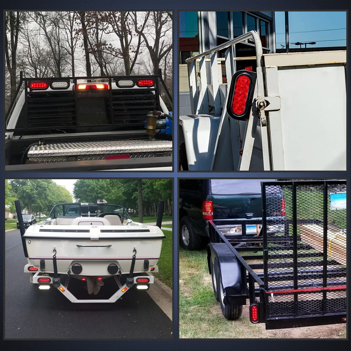 Nilight installed on trailer demonstrating improved rear visibility on road