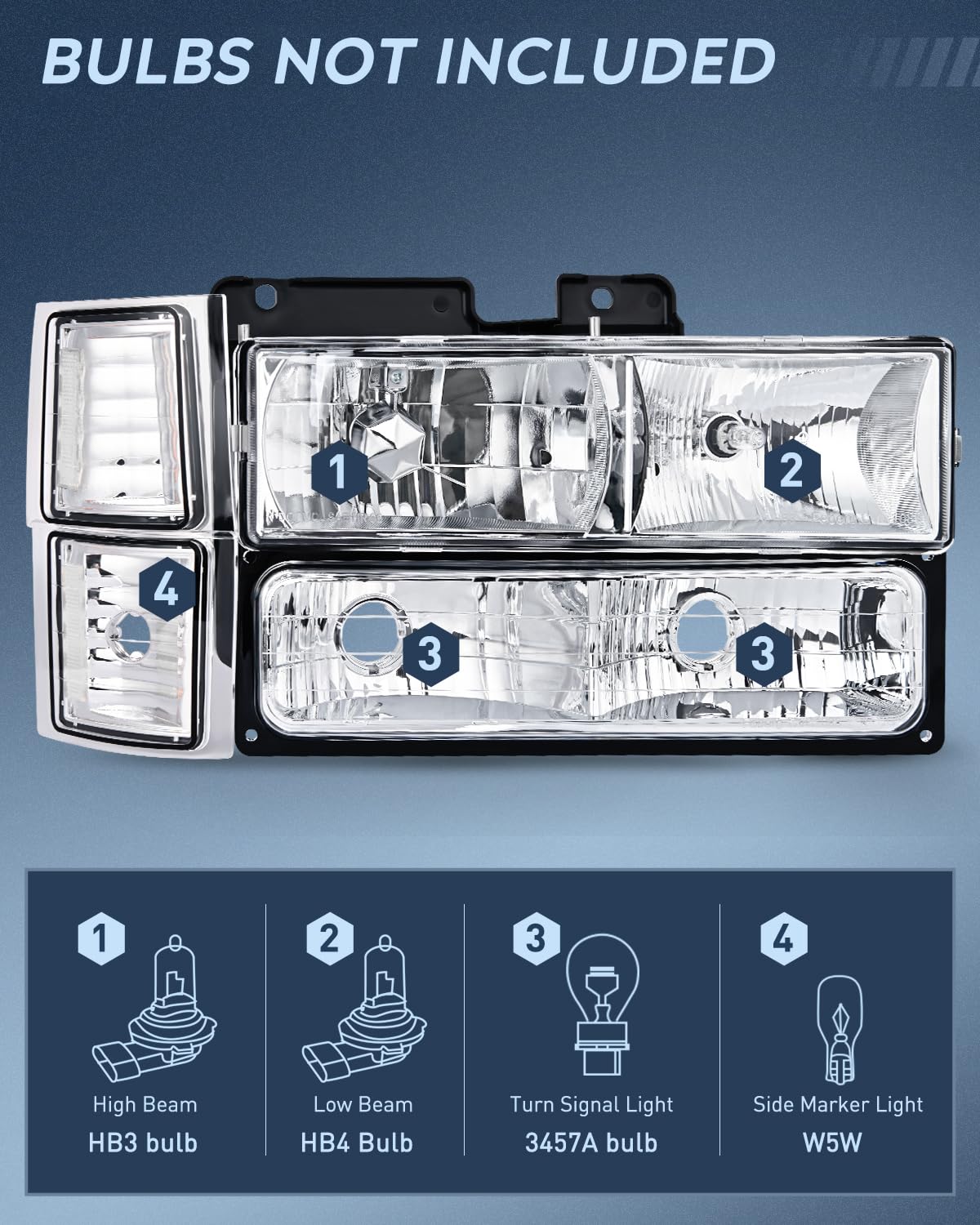 Nilight taillight assembly rear view highlighting clear signaling benefit