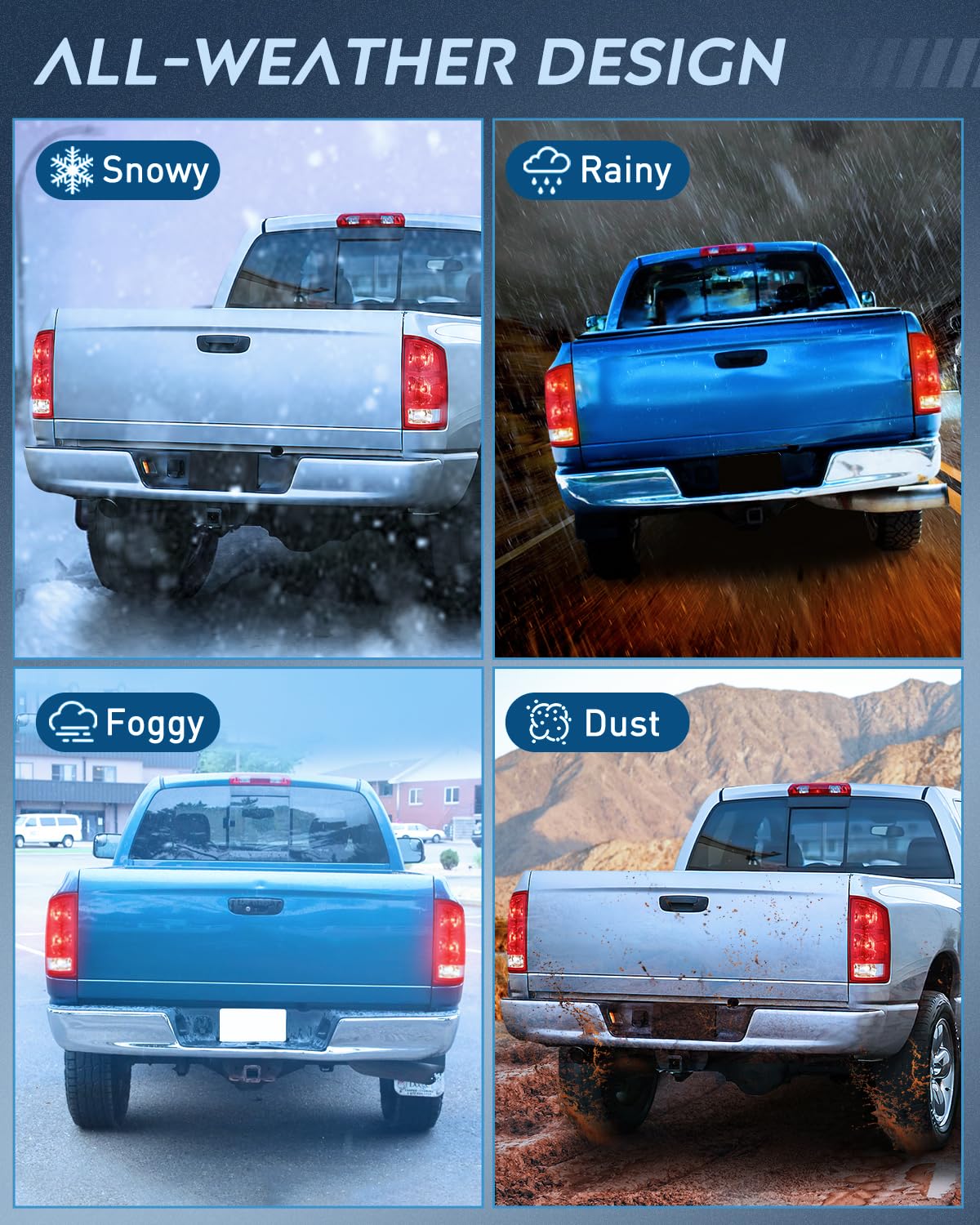 Nilight taillight packaging and bulbs included showing ready-to-install benefit