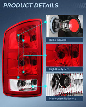 Nilight taillight scale comparison with hand showing correct size fit