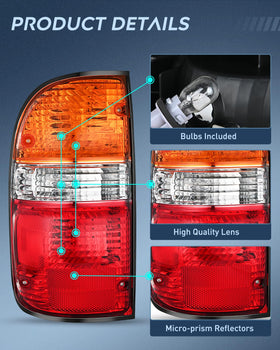 Nilight taillight beside ruler for scale and correct fit benefit