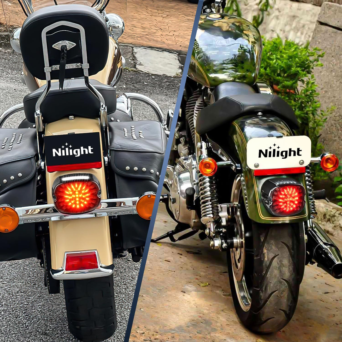Nilight side profile showing slim housing for modern rear styling