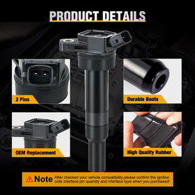 Nilight coil housing texture showing durable materials for heat and vibration resistance