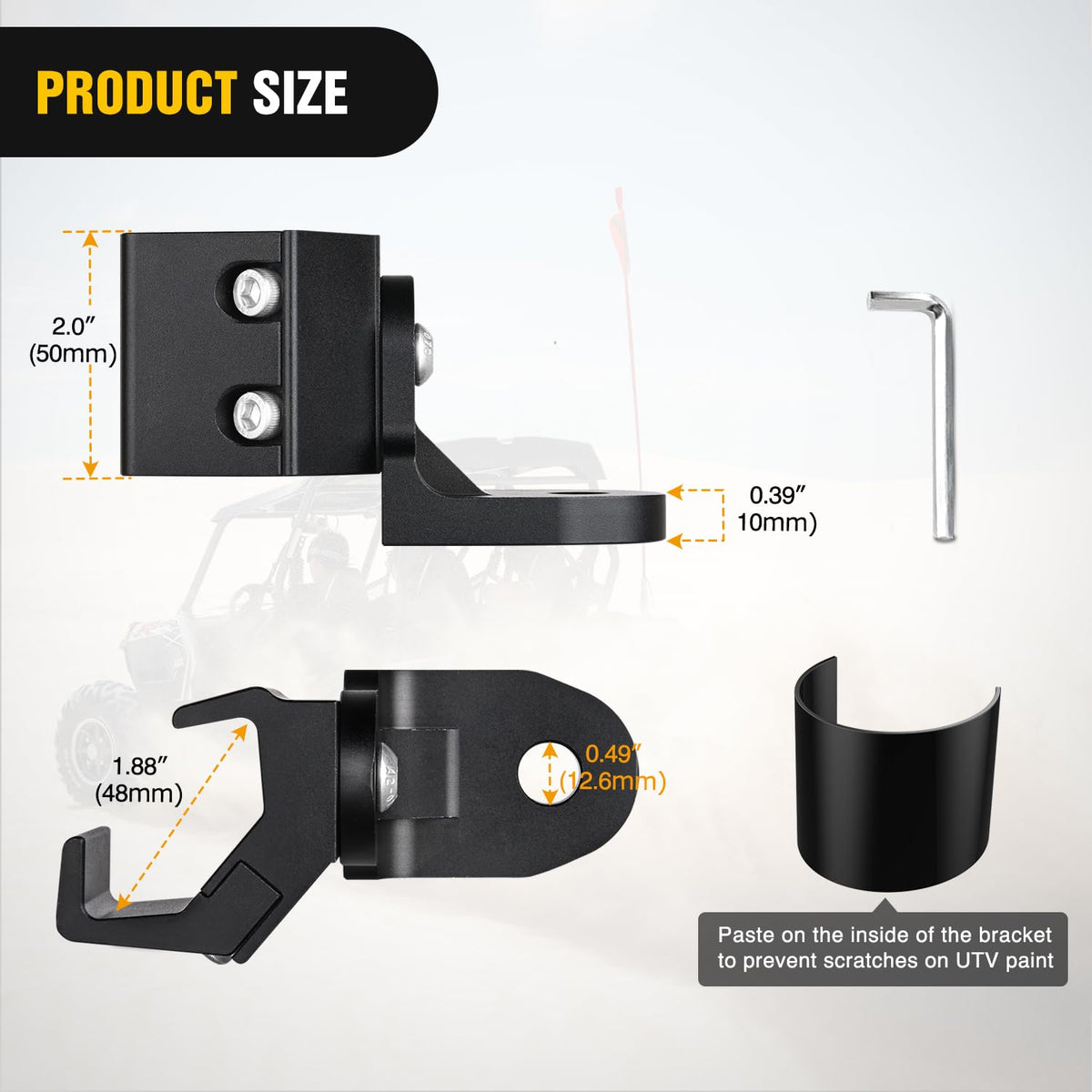 Nilight powder-coat finish texture highlighting corrosion resistance benefit
