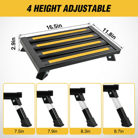 Nilight textured top surface providing anti-slip footing for safety
