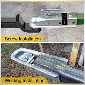 Nilight underside showing weld and bolt holes ensures secure mounting