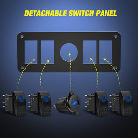Nilight voltmeter display lit for quick voltage checks and battery awareness benefit