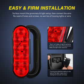 Nilight housing silicone seal highlighting IP67 waterproof protection from elements
