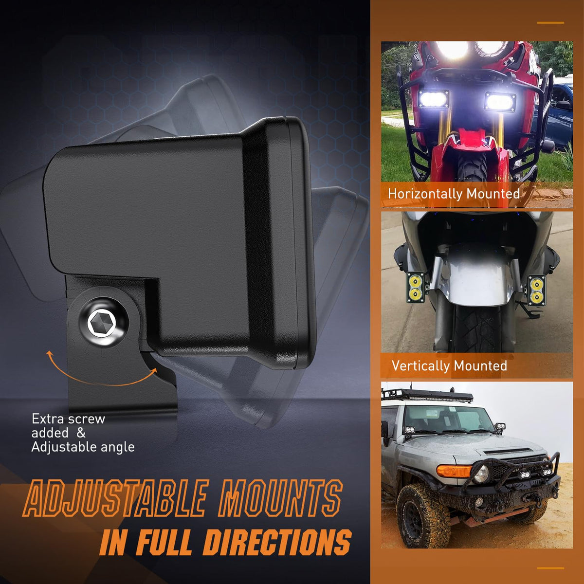 Nilight waterproof seal closeup highlighting IP68 protection against moisture