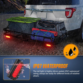 Nilight ultrasonic sealed lens and housing showing IP67 waterproof protection benefit