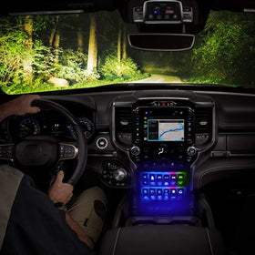 Nilight waterproof switch mounted on dash illustrating moisture resistance benefit
