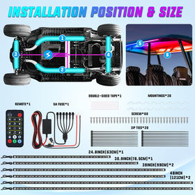 Nilight wiring connection and series joints showing straightforward setup