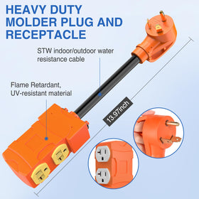Nilight connected at a worksite powering tools for reliable jobsite power