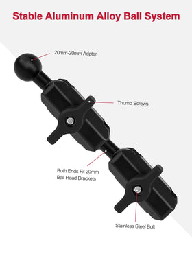 Nilkatss close-up of knurled locking knob for secure, anti-slip tightening benefit