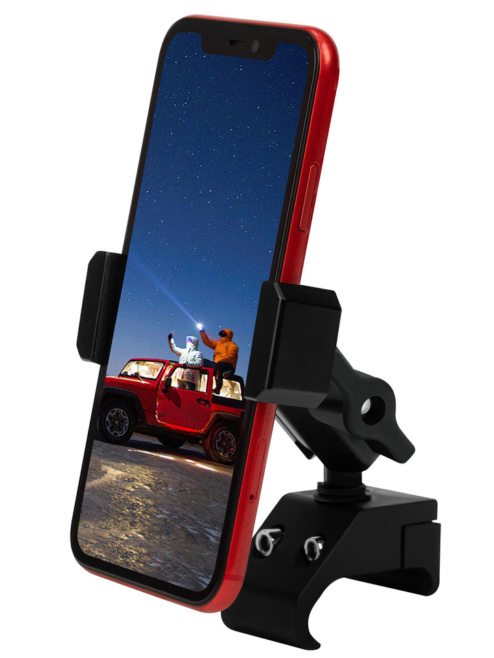 nilkatss front mount on dash showing clean fit and durable hold