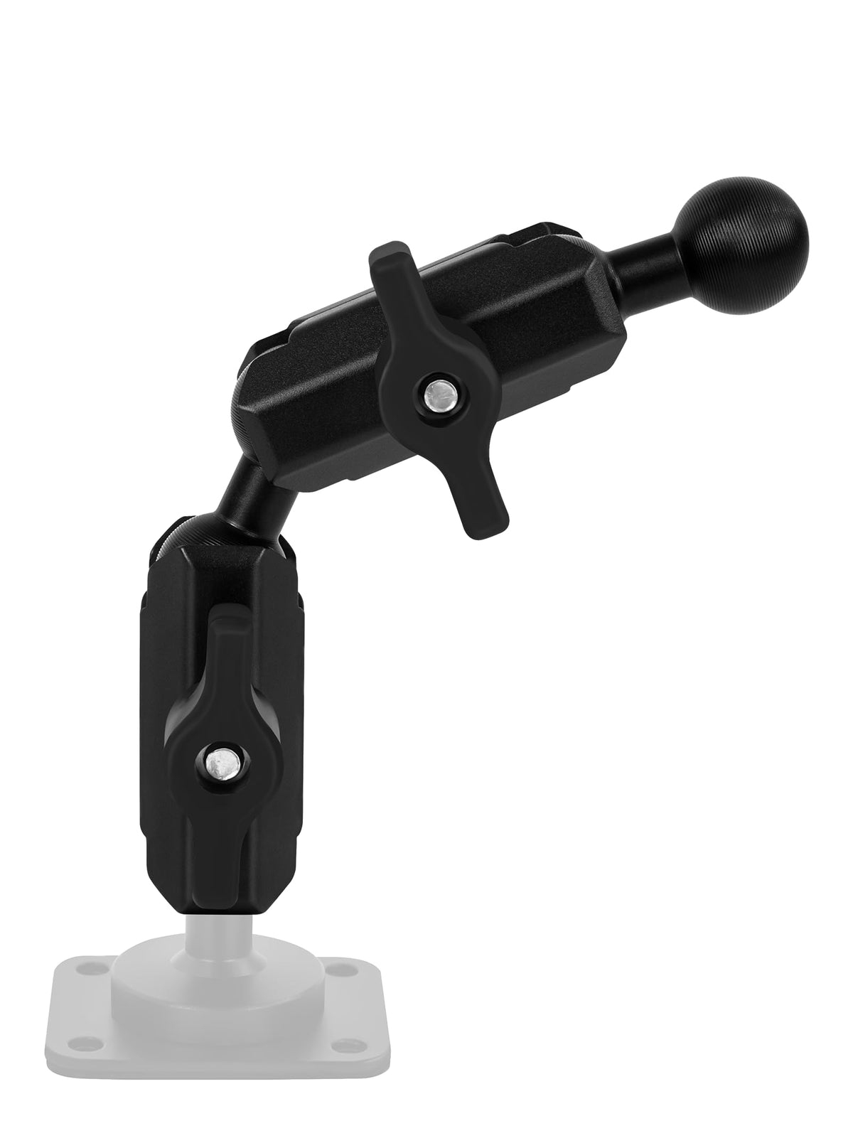 Nilkatss front view of extension arms showing dual socket design and durability benefit