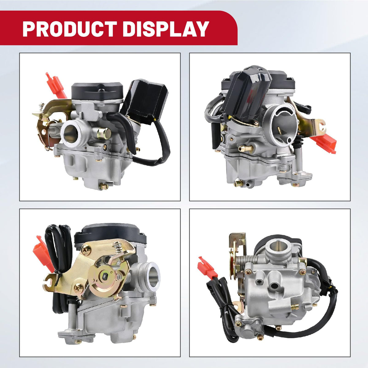 NIMTEK carburetor installed on a scooter demonstrating restored throttle response