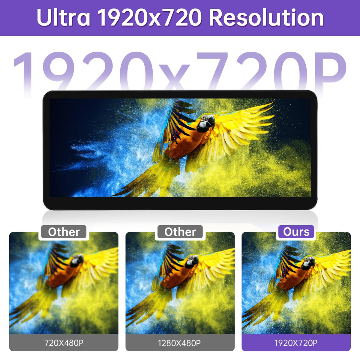 ninetom before and after dash comparison showing larger modern display benefit