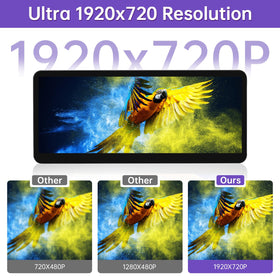 ninetom before and after dash comparison showing larger modern display benefit