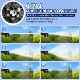 ninjori dual 21V batteries with fast charger for quick swaps and extended runtime