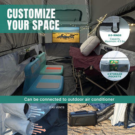 niphean packed carry bag compactly stored for easy transport and space-saving benefit