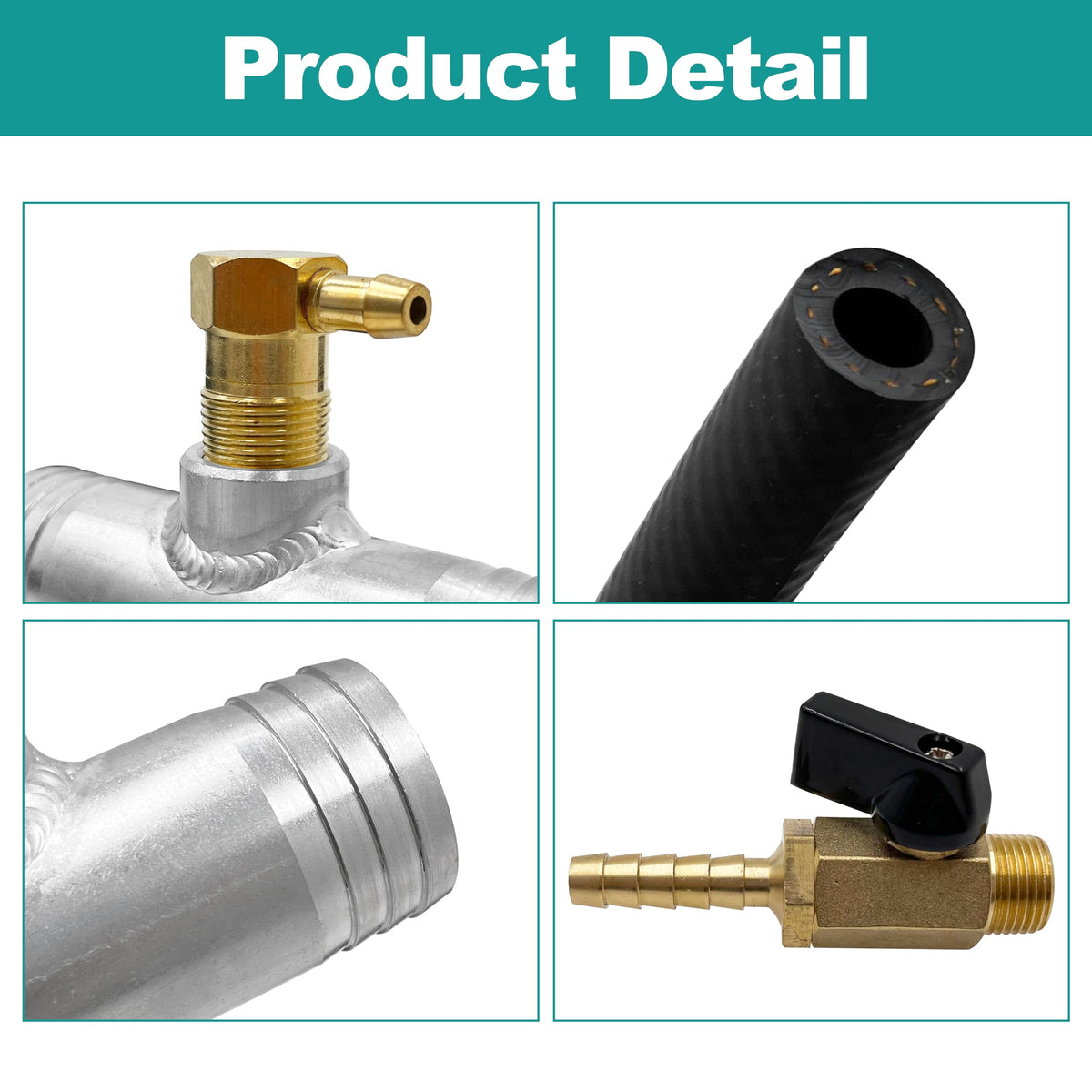 nipponAsia closeup of kit components illustrating fittings and hardware for secure auxiliary fuel connections