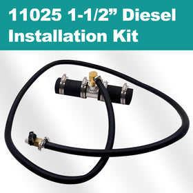 nipponAsia installed on truck fuel tank displaying proper auxiliary tank connection and practical use