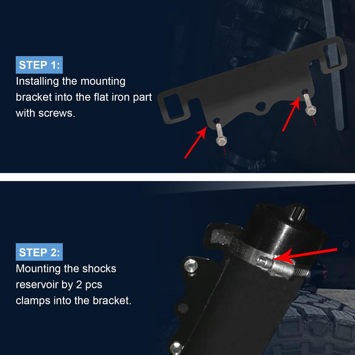 Nirakoka bracket side profile highlighting sturdy construction and corrosion resistance