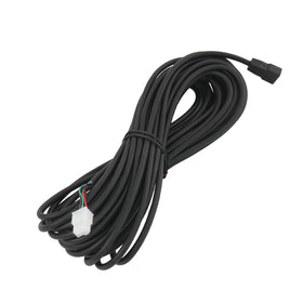 Nirakoka front connector showing male-to-female plug for quick replacement