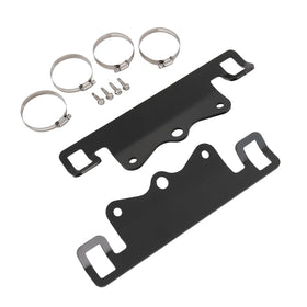 Nirakoka front view of bracket kit showing complete mounting set and benefit: ready-to-install