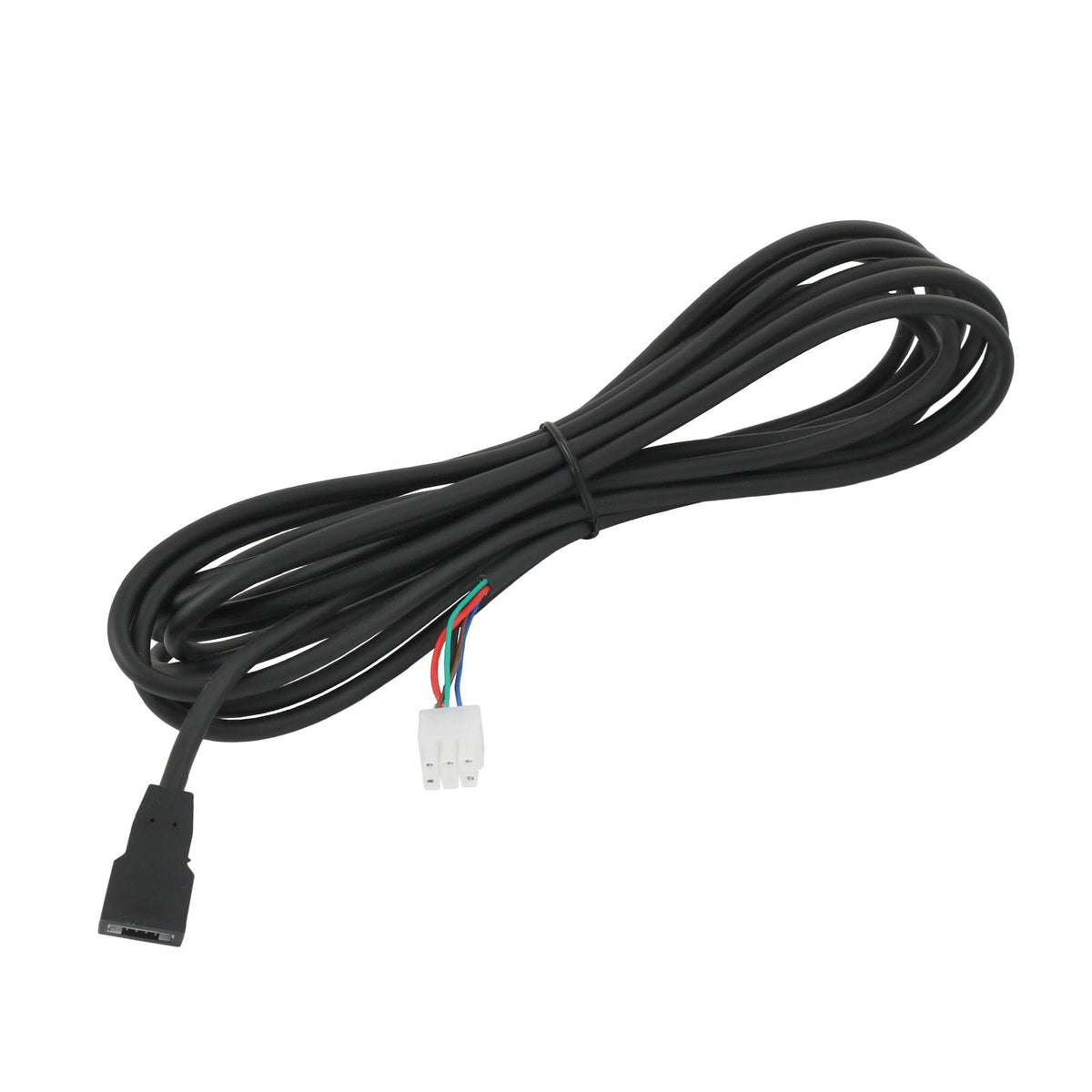 Nirakoka front view of harness connector showing easy plug-in fit and fast replacement