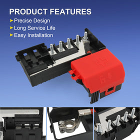 Nirakoka fuse block installed in engine bay illustrating straightforward replacement benefit