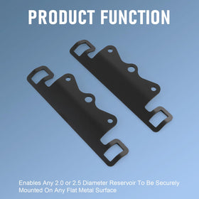 Nirakoka hardware laid out showing included screws and clamps for straightforward assembly