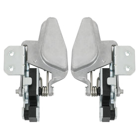 Nirakoka left door latch front view showing durable fit and improved safety