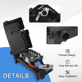 Nirakoka terminal installed in vehicle fuse box for straightforward swap