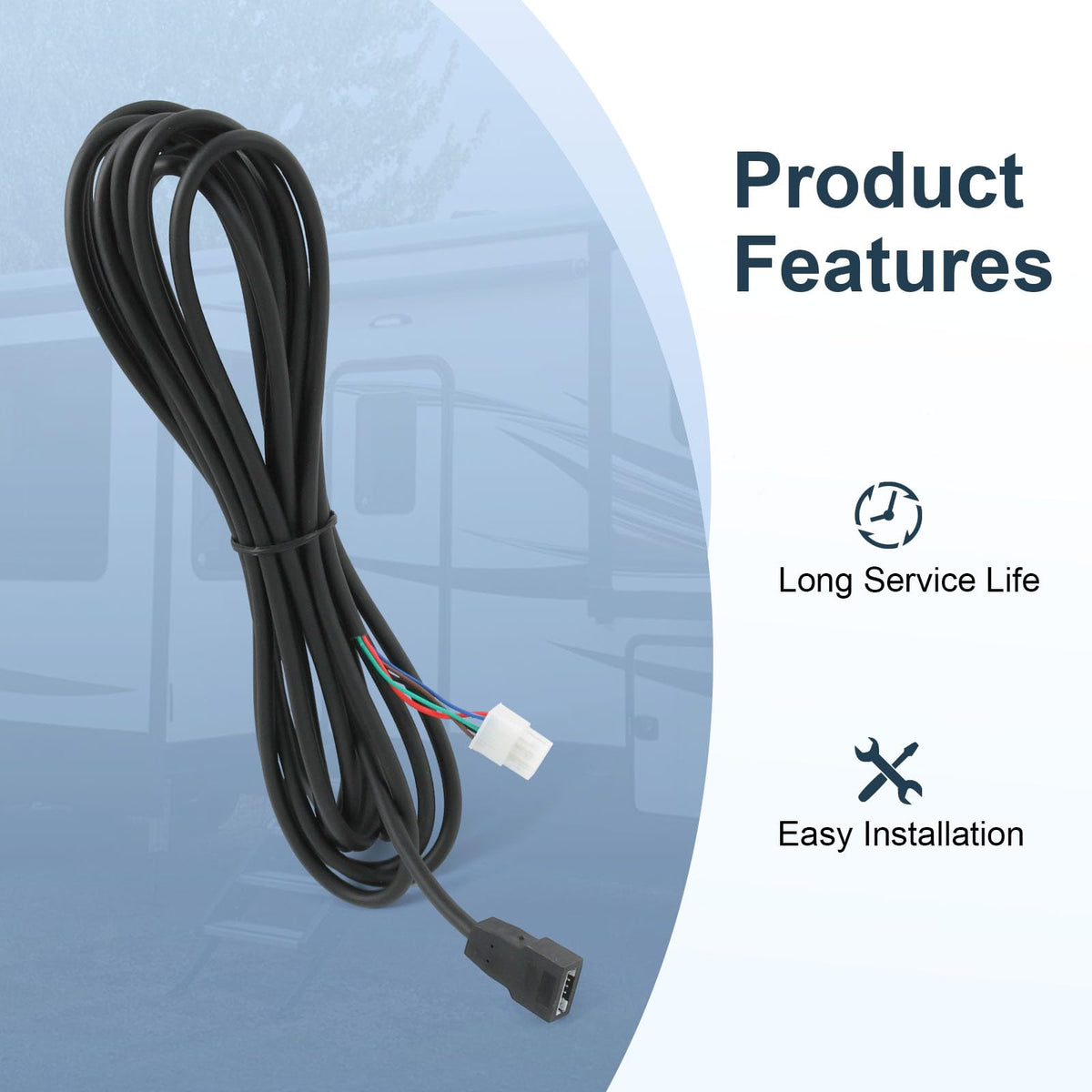 Nirakoka wiring with visible part number label for correct part identification