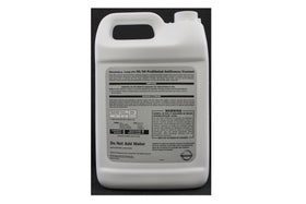 NISSAN antifreeze close-up of blue coolant and label, demonstrating factory-fill color and formulation