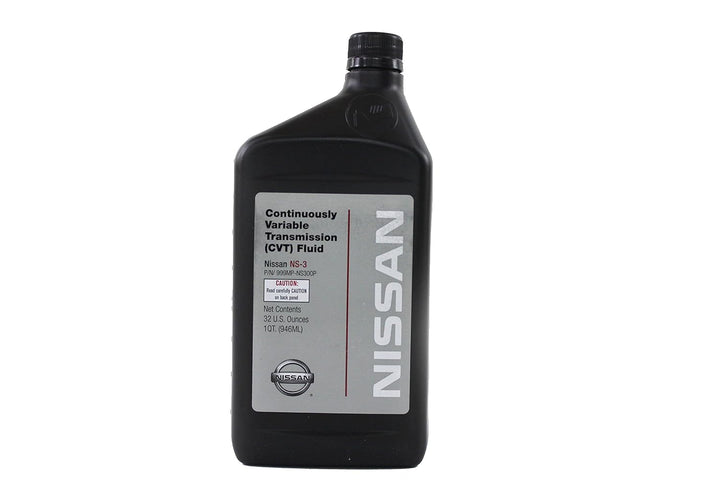 NISSAN genuine CVT NS-3 front packaging showing authentic OEM branding and protection