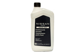 Close-up pour spout of Nissan CVTF I-NS2 displaying easy pouring and clean service