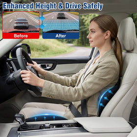 Nisuez side profile displaying seat thickness and elevated seating for better visibility