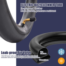 NiuJKun butyl inner tube valve detail illustrating reliable air retention benefit