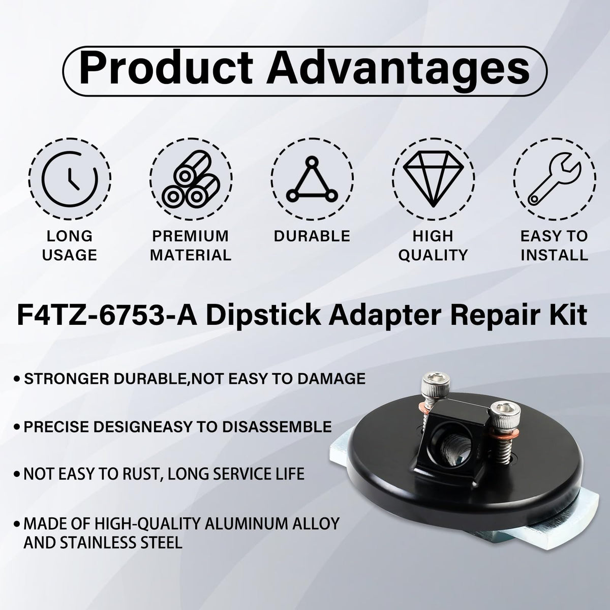 NIULPFZTK adapter held in hand to show scale and easy handling benefit