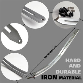 NIUVOCY long curved rod detail for improved access behind fenders
